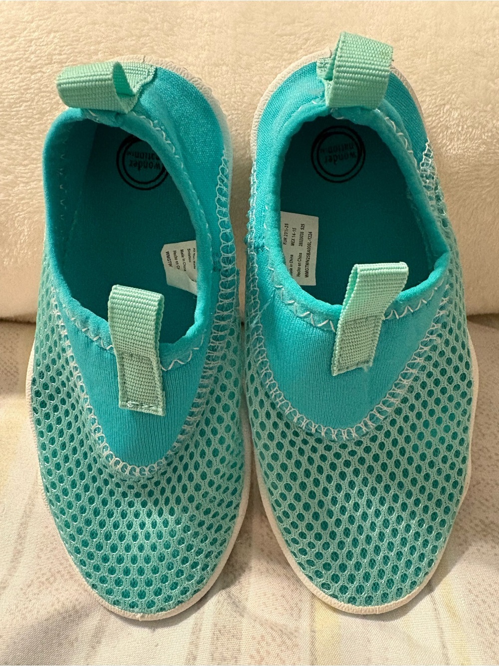 wonder nation Aqua Mesh Slip-On Water Shoes for Kids